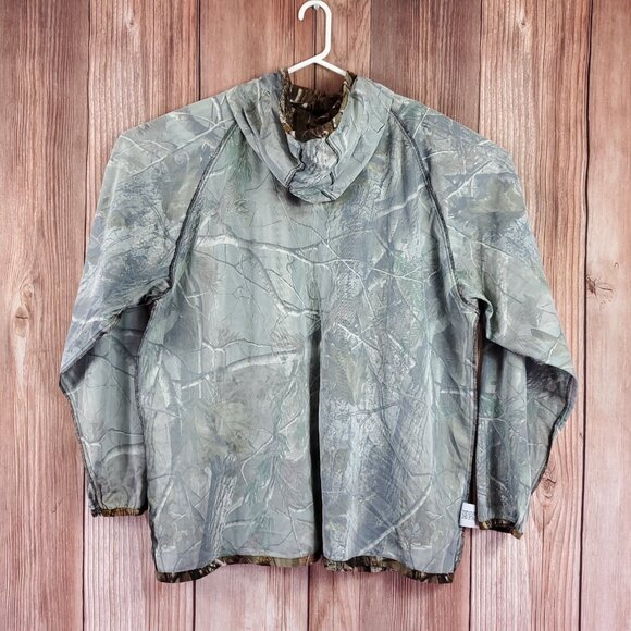 Gamehide Jacket Mens 3X Camouflage Realtree Edge Insect Shield EliminTick Hooded - Picture 4 of 16